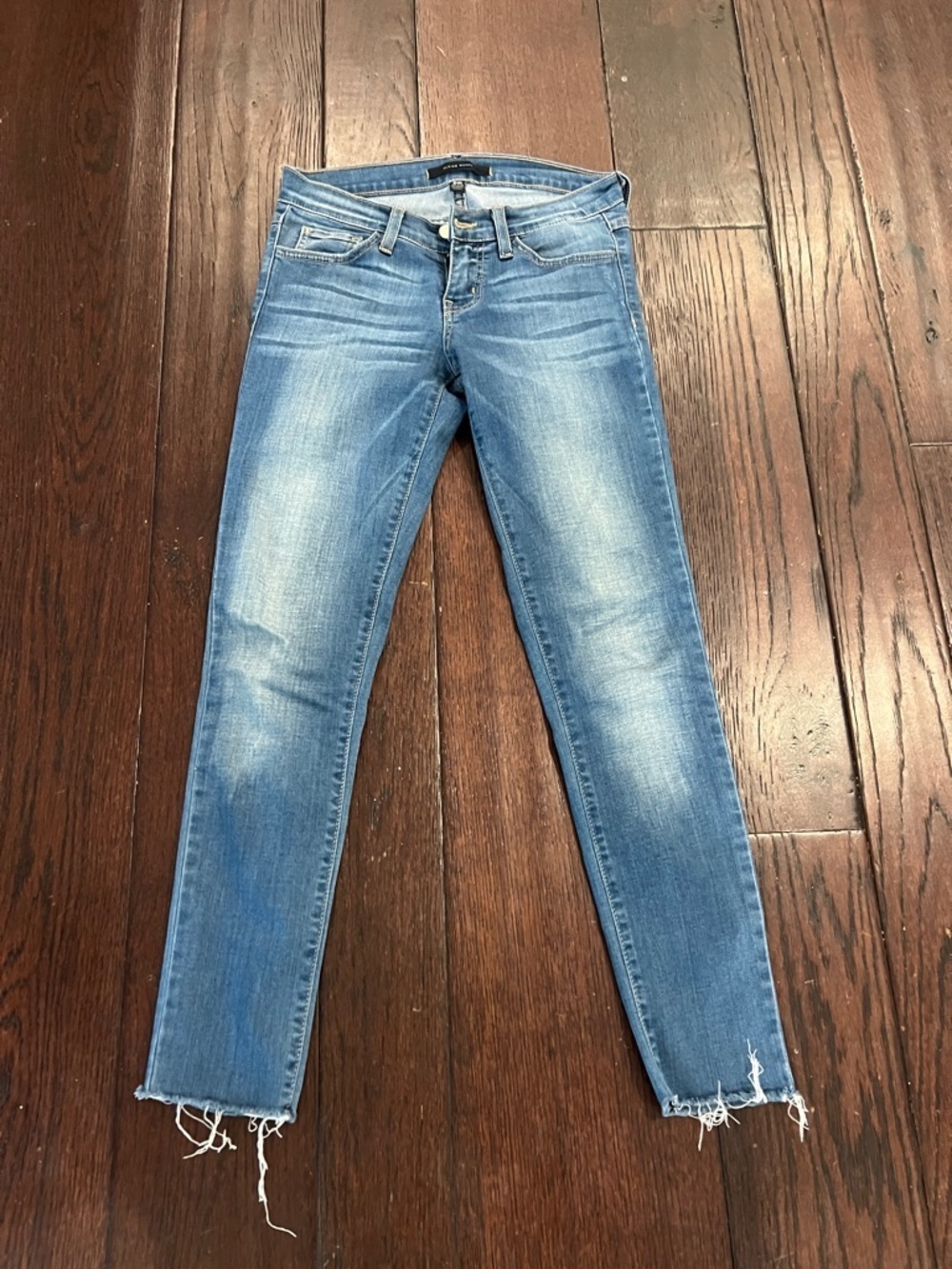 Flying Monkey Distressed Light Blue Skinny Jeans